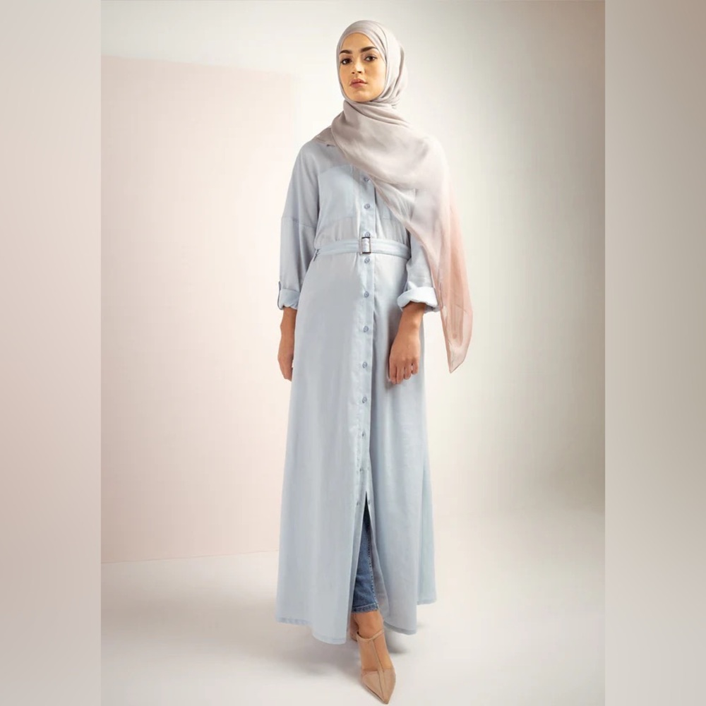 NWT Aab Collection Freestyle Shirted Maxi L 56 inches long